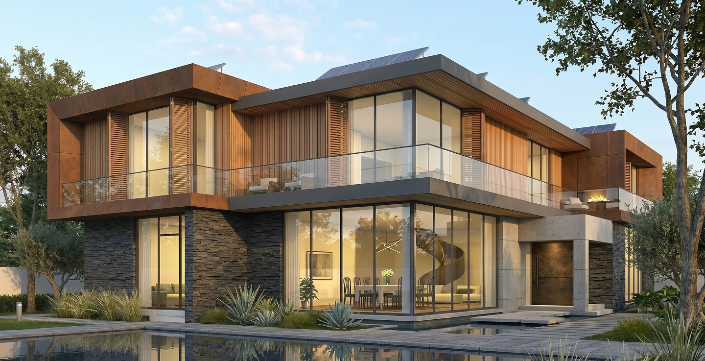 Glass Architecture Building